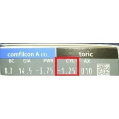 Biofinity Toric (3 unidades) 2